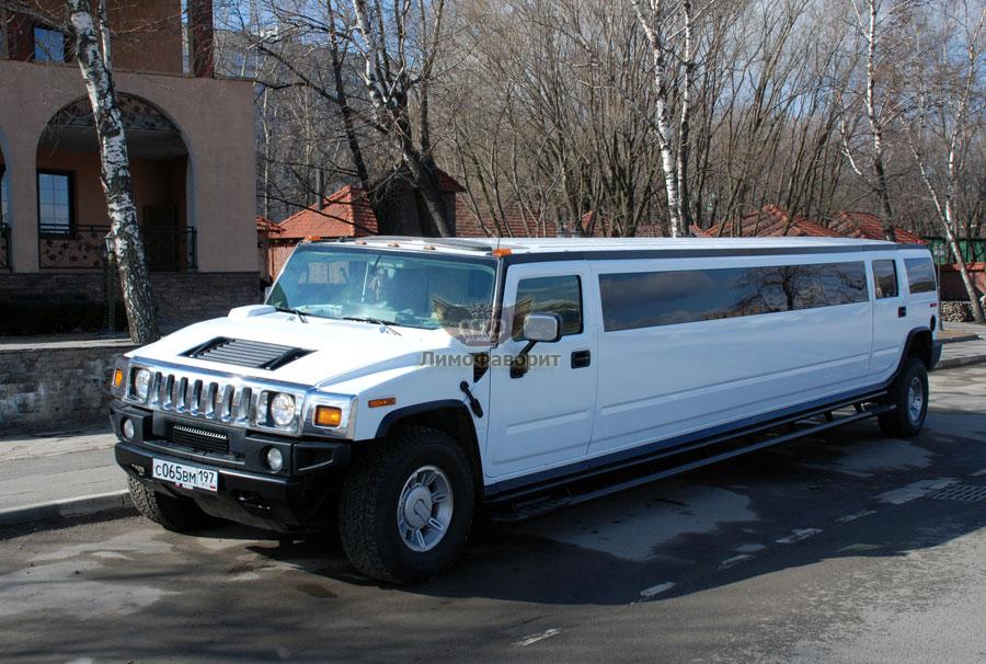 Hummer h2 Limousine синий